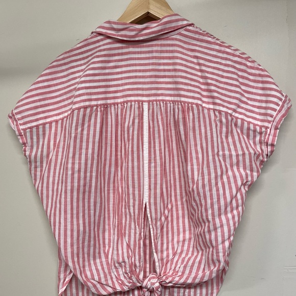 Madewell candy cane stripped buttoned shirt - Picture 5 of 5